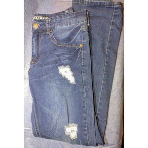 MENS WAIMEA DENIM JEANS RIPPED STYLE 29 / 30